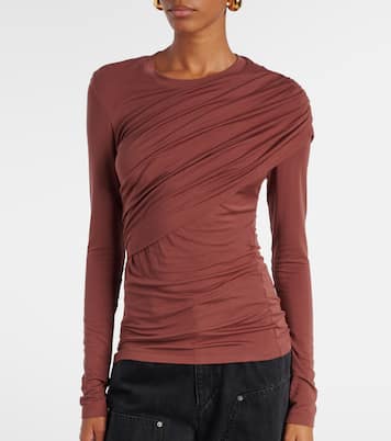 Dressi draped jersey top | Marant Etoile