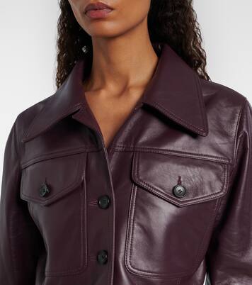 Giacca cropped Nics in pelle | Emilia Wickstead