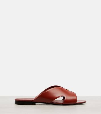 Pantoletten Vera aus Leder | Loro Piana