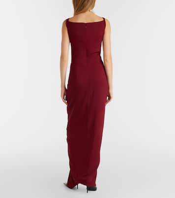 Panther draped crêpe gown | Vivienne Westwood