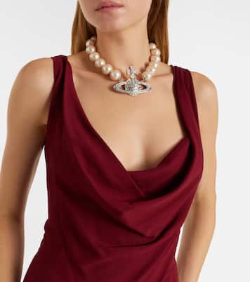 Panther draped crêpe gown | Vivienne Westwood