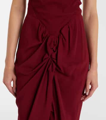 Panther draped crêpe gown | Vivienne Westwood