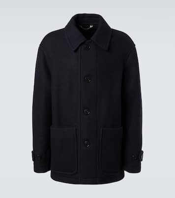 Wool and cotton coat | Dries Van Noten