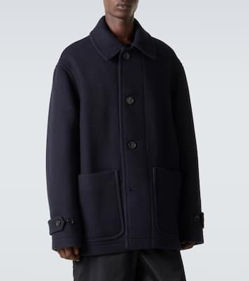 Wool and cotton coat | Dries Van Noten