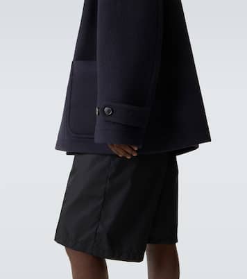 Wool and cotton coat | Dries Van Noten