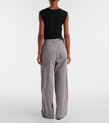 High-rise wide-leg jeans | Lemaire