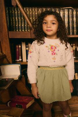 Cephee cotton corduroy skirt | Louise Misha