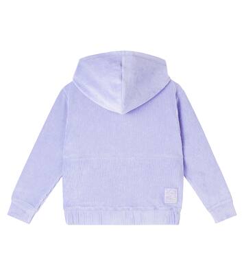 Cotton-blend corduroy zip-up hoodie | Scotch & Soda Kids