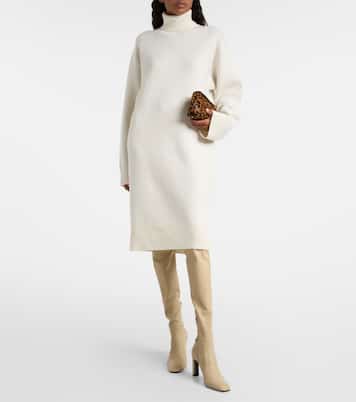 羊毛与羊绒混纺毛衣式连衣裙 | Toteme
