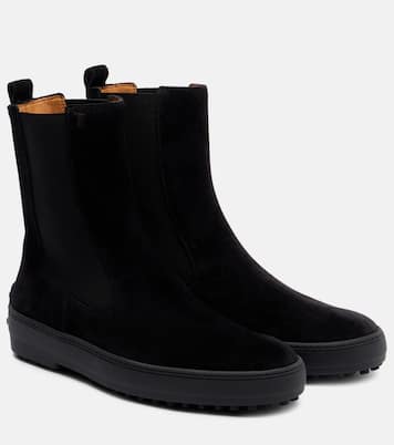 Ankle Boots Gommino aus Veloursleder | Tod's