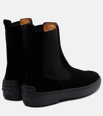 Ankle Boots Gommino aus Veloursleder | Tod's