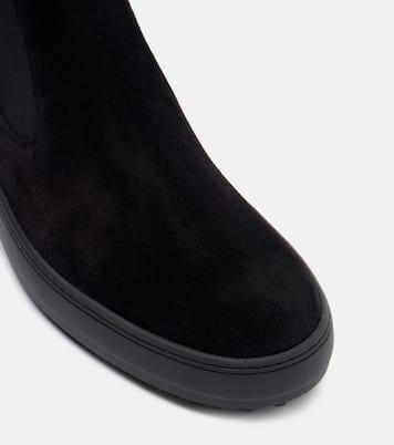 Ankle Boots Gommino aus Veloursleder | Tod's
