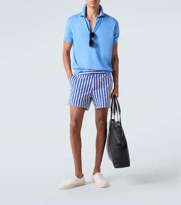 Cotton and silk polo shirt | Tom Ford
