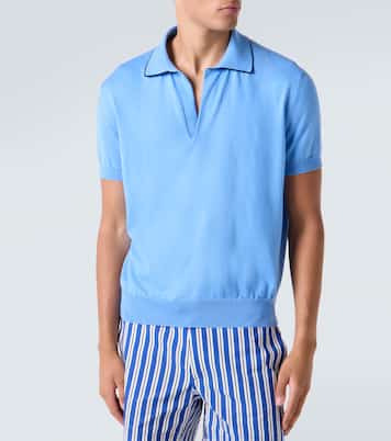 Cotton and silk polo shirt | Tom Ford
