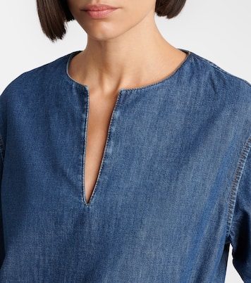 Minikleid VGold aus Chambray | Valentino