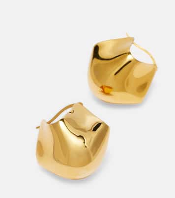 Orecchini Lotus placcati in oro 18kt | Khaite