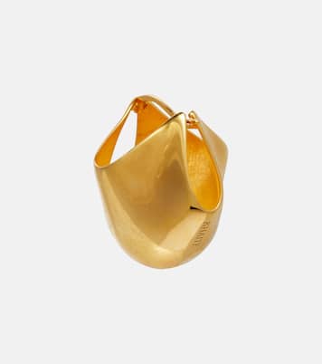 Orecchini Lotus placcati in oro 18kt | Khaite