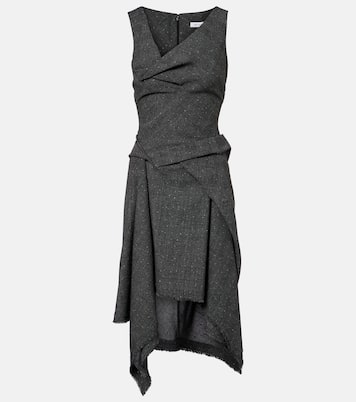 Wool midi dress | McQueen