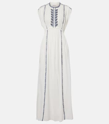 Besticktes Maxikleid Liviane aus Baumwolle | Marant Etoile