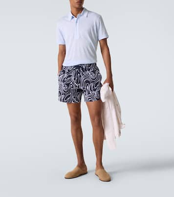Sebastian linen polo shirt | Orlebar Brown