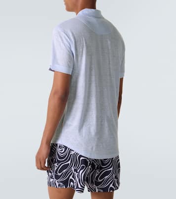 Sebastian linen polo shirt | Orlebar Brown
