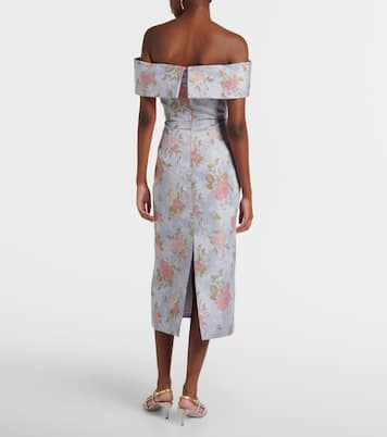 Midikleid Gloria aus Brokat | Markarian