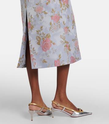 Midikleid Gloria aus Brokat | Markarian