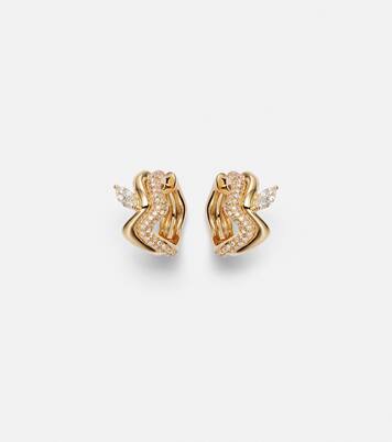 Boucles d’oreilles en or 18 ct (750/1000) et diamants | Shay Jewelry