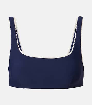 Maison scalloped sports bra | The Upside