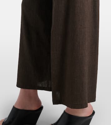 Calla linen-blend wide-leg pants | Proenza Schouler
