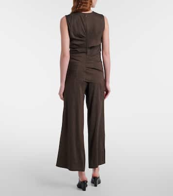 Calla linen-blend wide-leg pants | Proenza Schouler