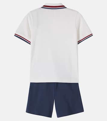 Ensemble polo et short en coton | Moncler Enfant