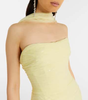 Robe aus Tüll | Marmar Halim