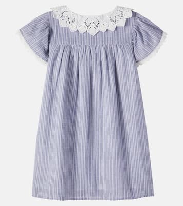 Arlina striped cotton shirt dress | Louise Misha