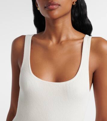 Vestido corto acanalado de croché | Polo Ralph Lauren