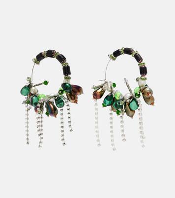 Embellished hoop earrings | Dries Van Noten