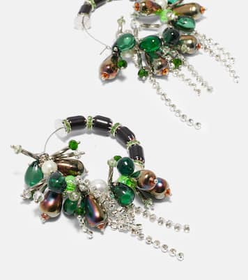 Embellished hoop earrings | Dries Van Noten