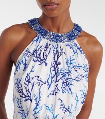 Isadora beaded maxi dress | Melissa Odabash