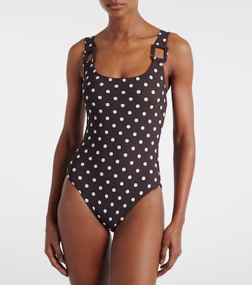 Badeanzug mit Polka-Dots | Karla Colletto