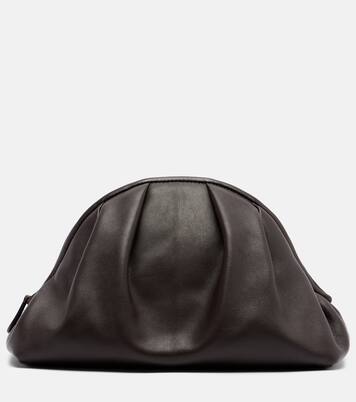 Clutch Charlotte Small in pelle | The Row