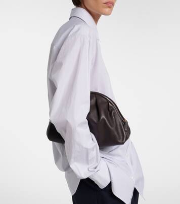 Clutch Charlotte Small in pelle | The Row