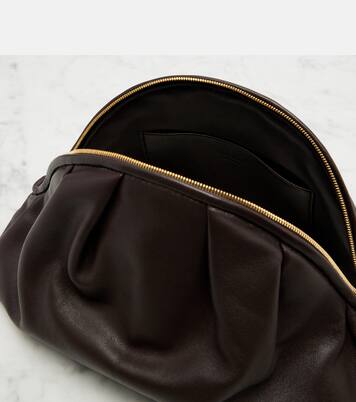 Clutch Charlotte Small in pelle | The Row