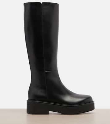 Hiro leather mid-calf boots | Gianvito Rossi