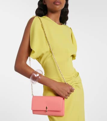 Bettina Small leather wallet on chain | Christian Louboutin