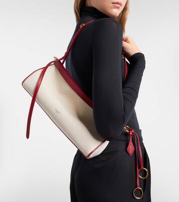Le Click Medium canvas shoulder bag | Alaïa