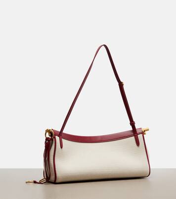 Le Click Medium canvas shoulder bag | Alaïa