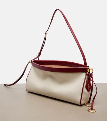 Le Click Medium canvas shoulder bag | Alaïa
