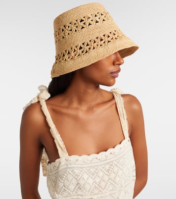 Raffia bucket hat | Zimmermann