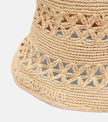 Raffia bucket hat | Zimmermann