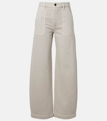 The Bow barrel-leg jeans | Frame